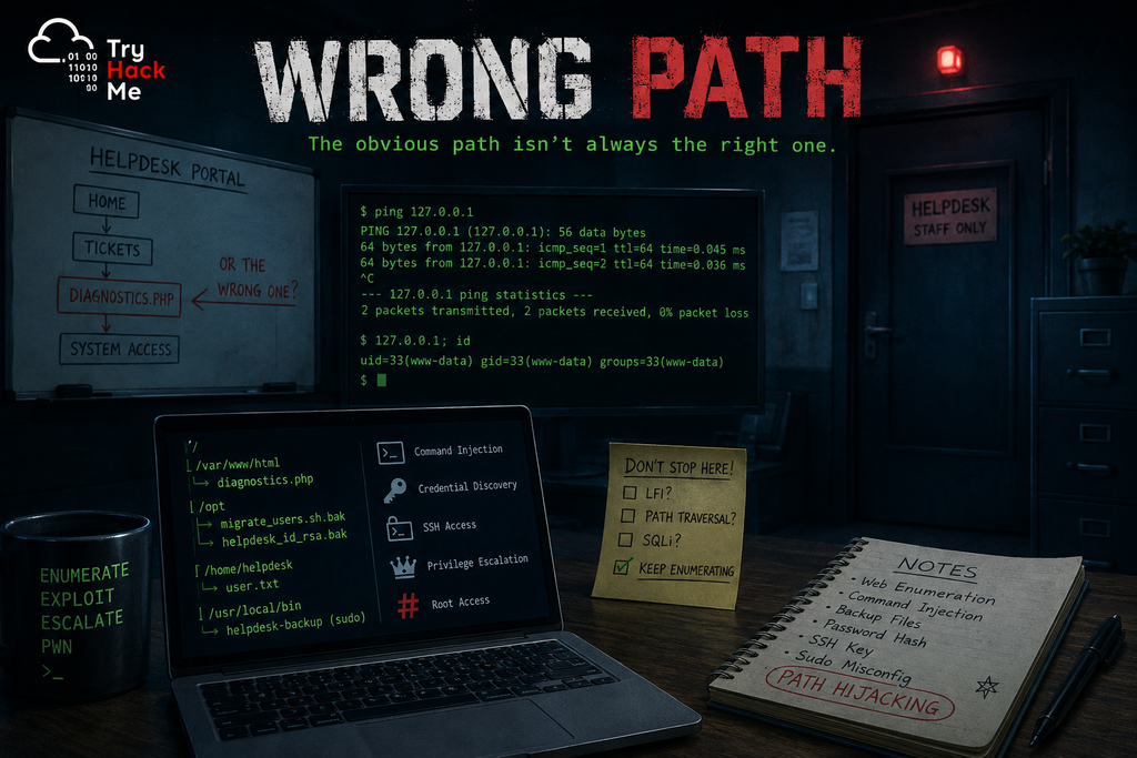 TryHackMe Wrong Path Walkthrough