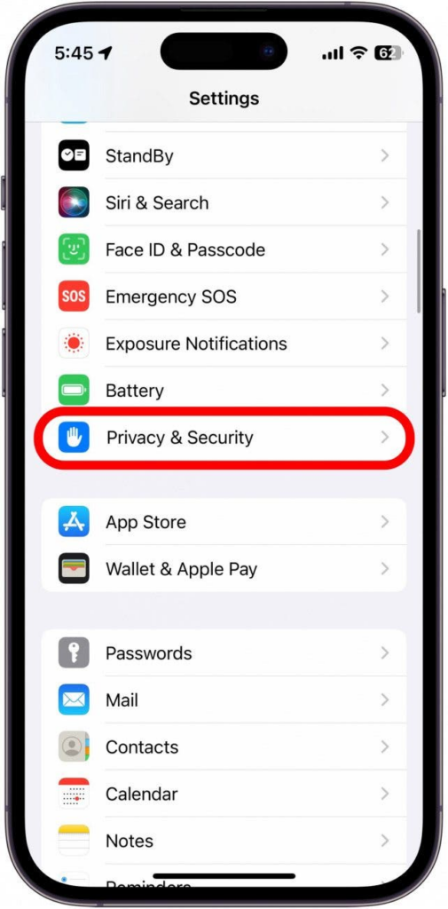 Android and iPhone privacy settings to reduce tracking