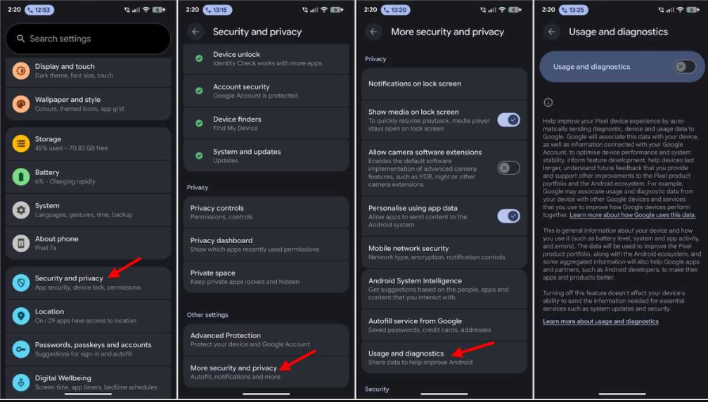 Android and iPhone privacy settings to reduce tracking